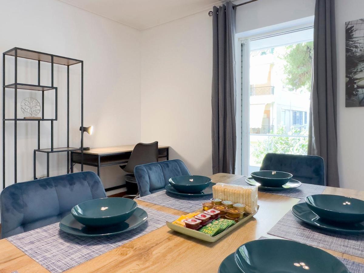 Metamorfoseos Spacious 120Sqm Apt In Alimos Афины Экстерьер фото